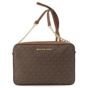 Michael Kors Pre-owned Pre-owned Tyg axelremsvskor Brown, Dam