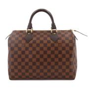 Louis Vuitton Vintage Pre-owned Canvas louis-vuitton-vskor Brown, Dam