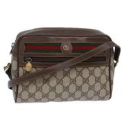 Gucci Vintage Pre-owned Laeder gucci-vskor Beige, Dam