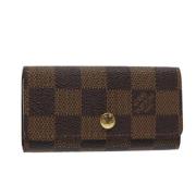 Louis Vuitton Vintage Pre-owned Canvas nyckelhllare Brown, Dam