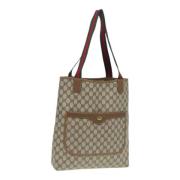 Gucci Vintage Pre-owned Laeder totevskor Beige, Dam