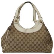 Gucci Vintage Pre-owned Laeder gucci-vskor Beige, Dam