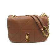 Yves Saint Laurent Vintage Pre-owned Laeder axelremsvskor Brown, Dam