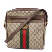 Gucci Vintage Pre-owned Laeder gucci-vskor Beige, Dam