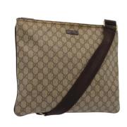 Gucci Vintage Pre-owned Laeder gucci-vskor Beige, Dam