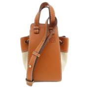 Loewe Pre-owned Pre-owned Canvas handvskor Brown, Dam