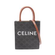 Celine Vintage Pre-owned Laeder totevskor Brown, Dam