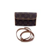 Louis Vuitton Vintage Pre-owned Canvas louis-vuitton-vskor Brown, Dam