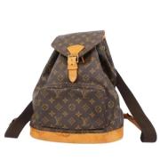 Louis Vuitton Vintage Pre-owned Canvas ryggsckar Brown, Dam