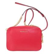 Michael Kors Pre-owned Pre-owned Laeder axelremsvskor Red, Dam