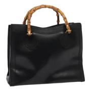 Gucci Vintage Pre-owned Laeder handvskor Black, Dam