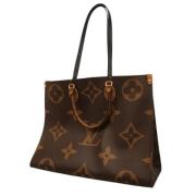 Louis Vuitton Vintage Pre-owned Tyg louis-vuitton-vskor Brown, Dam