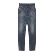 Diesel Denim Jeans Ss24 Blue, Herr