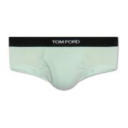 Tom Ford Briefs med logotyp Green, Herr