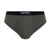 Tom Ford Briefs med logotyp Green, Herr