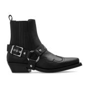 Ganni Ankelboots Black, Dam