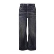 Acne Studios Mjuka ben femficksjeans Blue, Dam