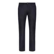 Boggi Milano Bomull Denim Jeans Blue, Herr