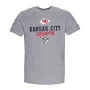 New Era Kansas City Chiefs Fotboll Tee Gray, Herr