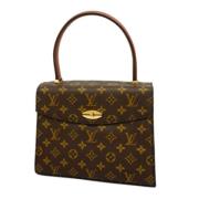 Louis Vuitton Vintage Pre-owned Tyg louis-vuitton-vskor Brown, Dam