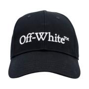 Off White Broderad Bomullshatt Black, Herr