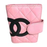 Chanel Vintage Pre-owned Laeder hem-och-kontorstillbehr Pink, Dam