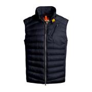 Parajumpers Navy Blue Down Vest Zavier Blue, Herr