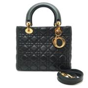 Dior Vintage Pre-owned Laeder dior-vskor Black, Dam