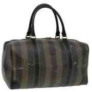 Fendi Vintage Pre-owned Nylon resvskor Brown, Dam