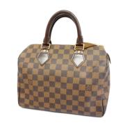 Louis Vuitton Vintage Pre-owned Tyg louis-vuitton-vskor Brown, Dam