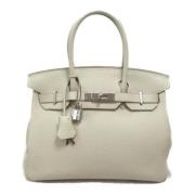 Hermès Vintage Pre-owned Laeder handvskor White, Dam