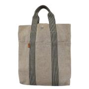 Hermès Vintage Pre-owned Canvas totevskor Beige, Dam