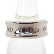 Tiffany & Co. Pre-owned Pre-owned Silver ringar Gray, Dam