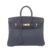 Hermès Vintage Pre-owned Laeder handvskor Blue, Dam