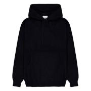 Laneus Kashmir och Sidens Hoodie Black, Herr