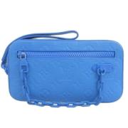 Louis Vuitton Vintage Pre-owned Laeder louis-vuitton-vskor Blue, Dam