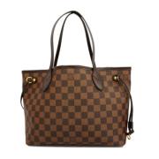 Louis Vuitton Vintage Pre-owned Tyg louis-vuitton-vskor Brown, Dam