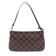 Louis Vuitton Vintage Pre-owned Laeder handvskor Brown, Dam