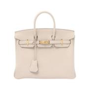 Hermès Vintage Pre-owned Laeder handvskor White, Dam