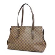 Louis Vuitton Vintage Pre-owned Tyg louis-vuitton-vskor Brown, Dam