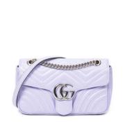 Gucci Vintage Pre-owned Laeder axelremsvskor Purple, Dam