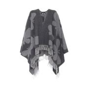 Max Mara Elegant Pace Cape Gray, Dam