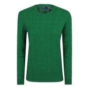 Polo Ralph Lauren Grön Gräs Långärmad Pullover Green, Dam