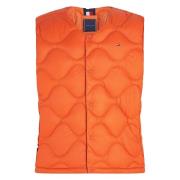 Tommy Hilfiger Quiltad dunfodrad väst Orange, Herr