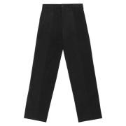 Axel Arigato Straight Trousers Black, Herr