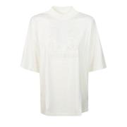 Palm Angels Statement Loose Tee för kvinnor White, Dam