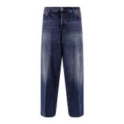 Haikure Loose-fit Jeans Blue, Dam