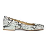 Bottega Veneta Gröna Ballerina Flats Ss22 Multicolor, Dam