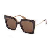 Max Mara Mm0051 50E Sunglasses Brown, Dam