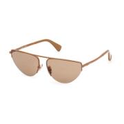 Max Mara Mm0122 45E Sunglasses Brown, Dam